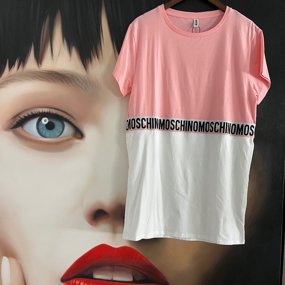Moschino oversized t-shirt dress
